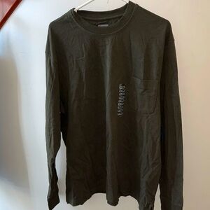 Long Sleeve Olive Green TeeShirt NWT